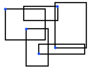 Example: Possible result of the algorithm using rectangular rooms